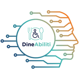 dinabiliti logo with nodes